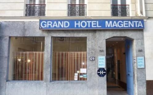 Grand Hotel Magenta Paris Eksteriør billede